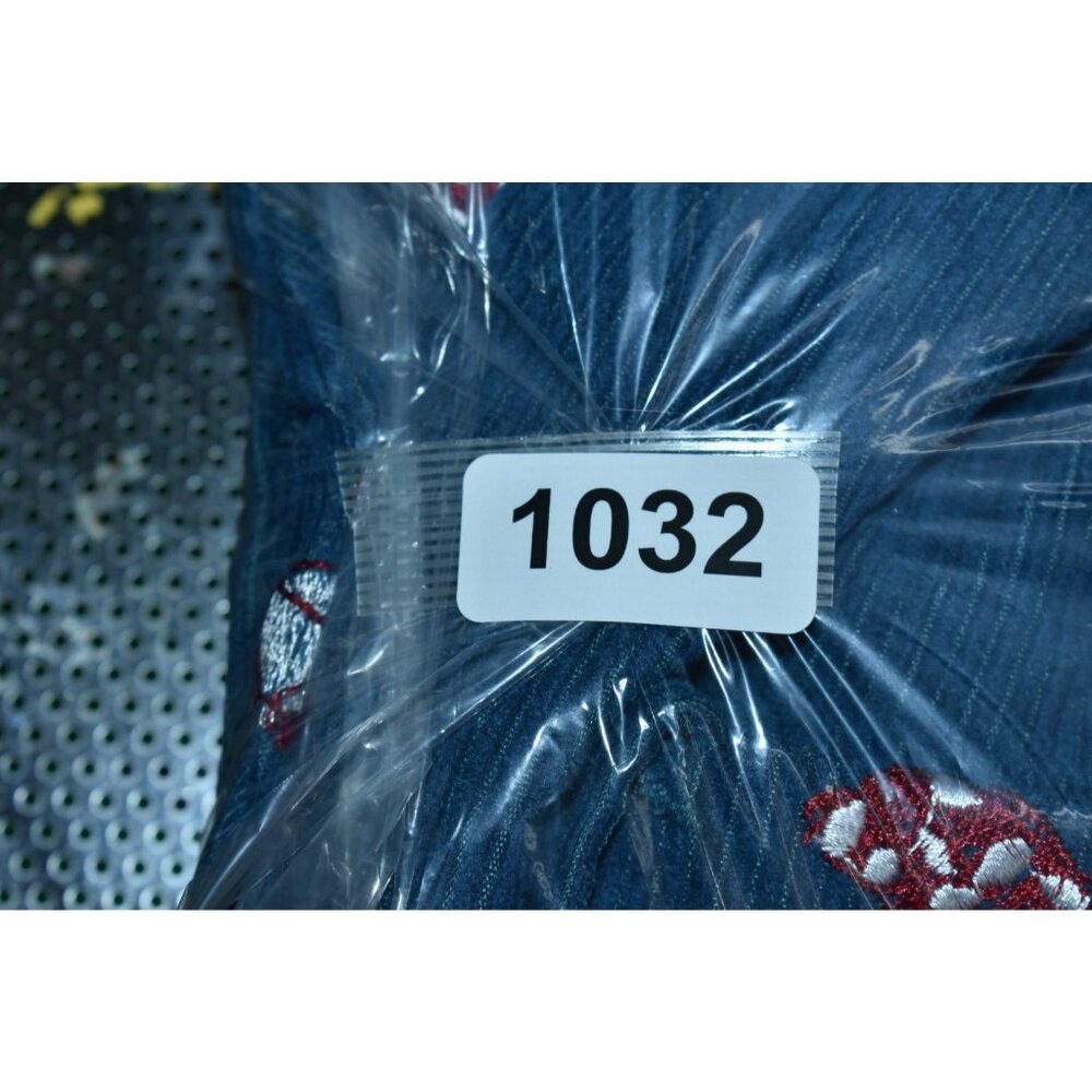 Cider Ditsy Floral Women Pants Size XL Embroidered Corduroy Wide-Leg Trousers - Picture 15 of 15